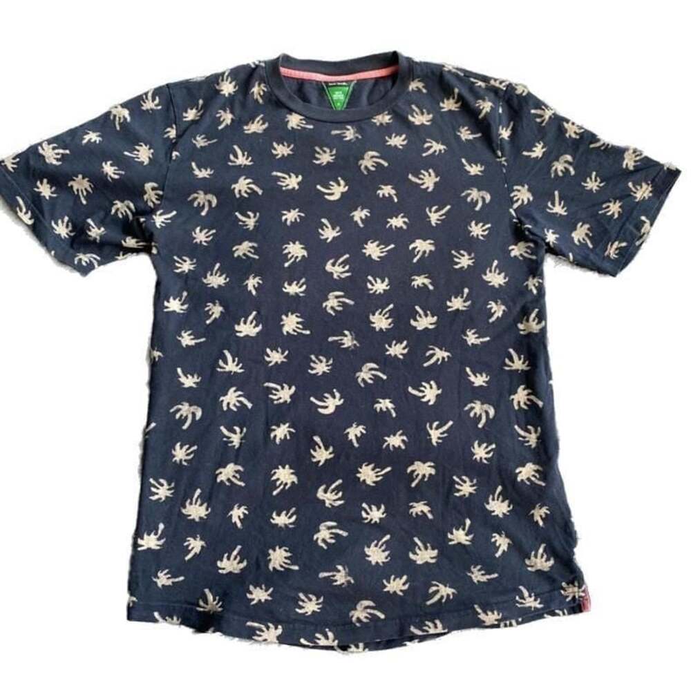 PS Paul Smith Organic Cotton Palm Tree Print T-Shirt XL